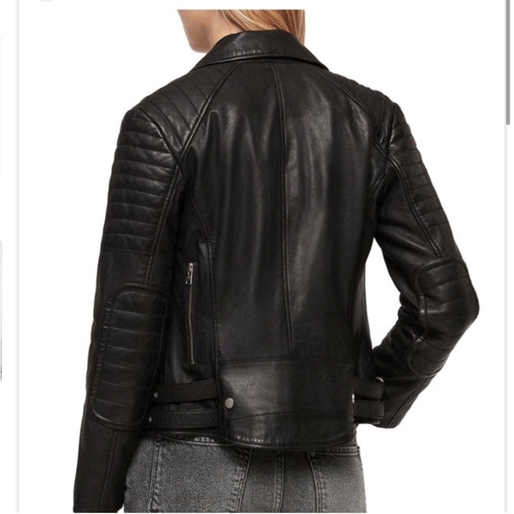 All saints Papin biker jacket - Picture 2 of 6